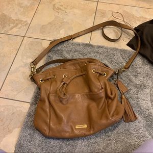 Brown coach purse